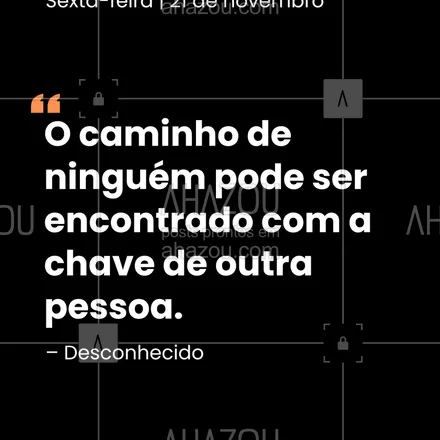 posts, legendas e frases de para whatsapp, instagram e facebook: Não tente encaixar sua vida no molde alheio. Seu caminho, suas regras, sua chave. A autenticidade é única. 🗝️ #CaminhoPróprio #Autodescoberta #ChaveÚnica #SejaVocê #SemMoldes