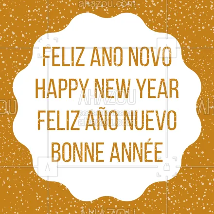 posts, legendas e frases de línguas estrangeiras para whatsapp, instagram e facebook:  Para ter um novo ano ainda melhor desejamos a vocês um feliz ano novo em várias línguas! ?#AhazouEdu #ahznoel #felizanovo#anonovo