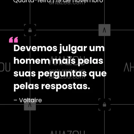 posts, legendas e frases de para whatsapp, instagram e facebook: A qualidade das suas perguntas revela a profundidade do seu pensamento. Busque questionar o status quo. ❓ #Questionamento #Voltaire #PensamentoCrítico #Profundidade #Curiosidade