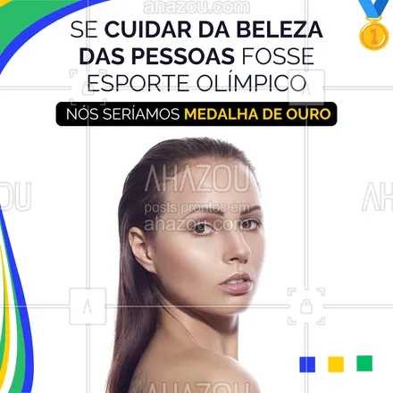 posts, legendas e frases de assuntos gerais de beleza & estética para whatsapp, instagram e facebook: Te fazer ver sua verdadeira beleza é o que nos motiva ✨.

Venha realçar sua beleza com os melhores. Entre em contato, agende um horário e tenha certeza de que seu atendimento é digo de medalha de ouro 🥇

#AhazouBeauty #beauty #beleza #estetica #bem-estar #autoestima #olímpiadas2024