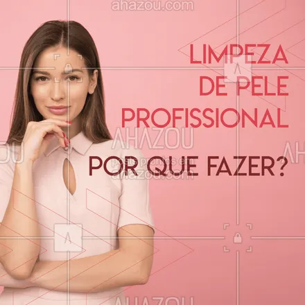 posts, legendas e frases de estética facial para whatsapp, instagram e facebook: A limpeza de pele profissional é realizada de forma mais eficaz do que aquela limpeza caseira. Na proflssional, é utilizado aparelhos, produtos e métodos específicos que vão te auxiliar na remoção das impurezas, no controle da oleosidade e do pH da pele, na desobstrução dos poros, na remoção de células mortas e comedões. Contribuindo assim no controle da acne, além de promover hidratação à pele, melhorando a absorção dos produtos utilizados no tratamento. #limpezadepele #ahazouestetica #esteticafacial