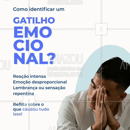 posts, legendas e frases de  para whatsapp, instagram e facebook: Quando algo te afeta mais do que deveria, vale parar e investigar: “O que exatamente me tocou aqui?” A resposta pode estar em um gatilho emocional oculto.
#gatilhoemocional #conscienciaemocional #autoobservação #saudemental #desenvolvimentopessoal #psicoterapia