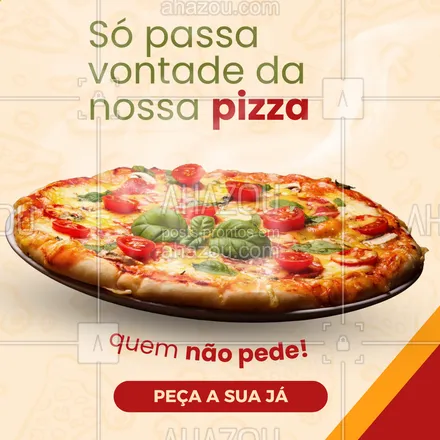 posts, legendas e frases de pizzaria para whatsapp, instagram e facebook: Se você tá vendo essa foto e salivou... é sinal pra pedir sua pizza agora!
Entrega rápida e sabor imbatível.
Já escolheu o sabor de hoje?
#pedepizza #pizzaurgente #fomedeverdade #momentopizza #semanadepizza #noiteperfeita