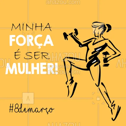 posts, legendas e frases de personal trainer para whatsapp, instagram e facebook: Feliz 8 de março, feliz dia da mulher! ❤️ 
#AhazouSaude  #personaltrainer #WomansDay