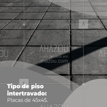 posts, legendas e frases de pedreiro para whatsapp, instagram e facebook: É uma placa de concreto de 45cm por 45cm. Também conhecida como placa cimentícia, pode ser produzida com uma ou mais camadas de concreto que diminui e reduz a absorção de calor e consequentemente deixa sensação térmica mais agradável. #AhazouServiços #piso #intertravado #dicas #pedreiro #obra