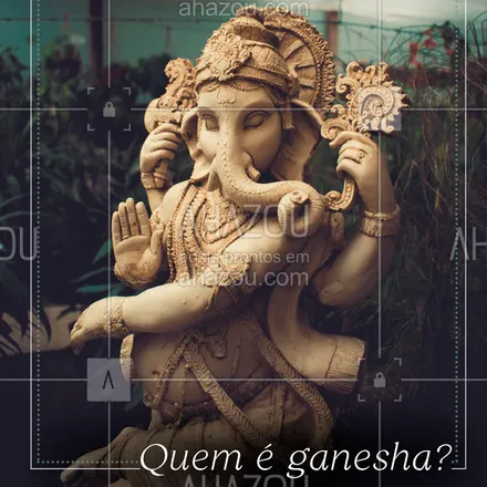 posts, legendas e frases de terapias complementares, yoga, outras fés & religiões para whatsapp, instagram e facebook: Quem é Ganesha? 
Conhecido como o “Destruidor de Obstáculos” (Vinayaka, no hinduísmo), Lord Ganesha é considerado o símbolo máximo do intelecto, da consciência lógica e da fortuna. Por isso, ele é representado pelo Deus da sabedoria, segundo a tradição hinduísta.  

Sendo assim, Ganesha é um Deus muito importante desta cultura por ser o primeiro filho de Shiva (Deus supremo, “Destruidor e Regenerador”) e Parvati (Deus mãe). Com a influência destas duas poderosas representações do hinduísmo, Lord Ganesha é aquele que abre os caminhos com soluções lógicas e inteligentes. 

Tradicionalmente, seus seguidores eram os homens de negócios e mercadores. Isso porque Ganesha simboliza a boa fortuna e o sucesso, com a sua inteligência para encontrar saídas racionais para os problemas financeiros. 

No entanto, atualmente, o Deus Ganesha é respeitado também pelas pessoas que se encontram com dificuldades e precisam de orientação divina. Isso ocorre por causa do seu poder de remover obstáculos com o seu conhecimento e educação. ??

#religião #budismo #gratidão #ahazouzen #motivacional #ganesha