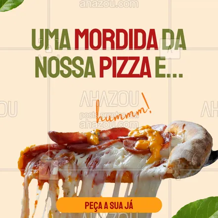 posts, legendas e frases de  para whatsapp, instagram e facebook: Sabe aquela pizza que derrete na boca?
A massa perfeita, o recheio generoso, o sabor que conquista!
Peça agora e viva essa experiência!
#pizzaperfeita #pizzatop #recheiodobem #deliveryquente #sabordeverdade #pedepizza