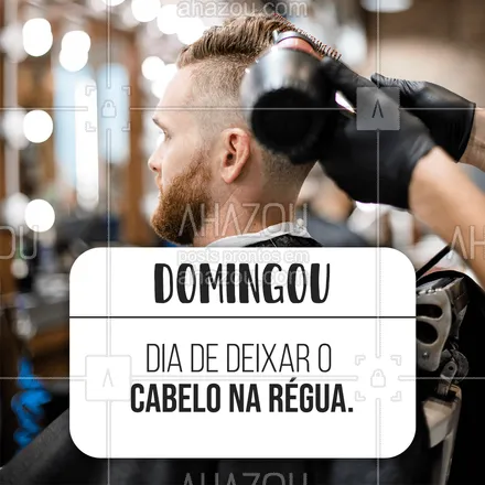 posts, legendas e frases de barbearia para whatsapp, instagram e facebook: Que tal ficar mais estiloso com um corte de respeito aqui com a gente? 👌🏻😎
#AhazouBeauty #barba  #barbearia  #barbeiro  #barbeiromoderno  #barbeirosbrasil  #barber 
