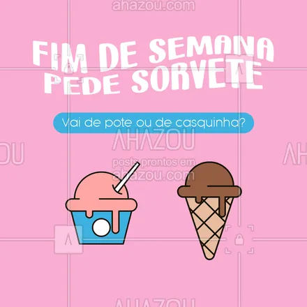 posts, legendas e frases de gelados & açaiteria para whatsapp, instagram e facebook: Se você é do time do sorvete de pote, seu lugar aqui. Mas se você é fã de uma boa casquinha, o seu lugar também é aqui! 😝🍨🍧
#ahazoutaste #açaí  #açaíteria  #cupuaçú  #gelados  #icecream  #sorvete  #sorveteria 