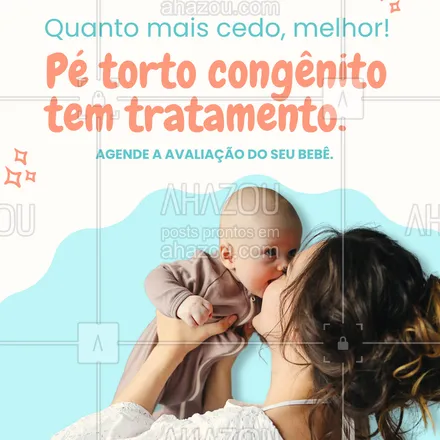 posts, legendas e frases de para whatsapp, instagram e facebook: O diagnóstico precoce do pé torto congênito é essencial para um tratamento eficaz e menos invasivo.
Com amor, técnica e acompanhamento especializado, tudo é possível!
Entre em contato para mais informações.
#pétortocongenito #bebêespecial #ortopediapediatrica #desenvolvimentoinfantil #tratamentoinfantil #cuidadospediátricos #pediatria