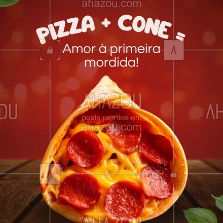 posts, legendas e frases de para whatsapp, instagram e facebook: Experimente a combinação perfeita de massa crocante, recheio derretido e a praticidade de um cone. Ideal para quem ama pizza mas não quer complicação! 😍
#PizzaNoCone #SaborInnovador #PizzaPortátil #Experimente