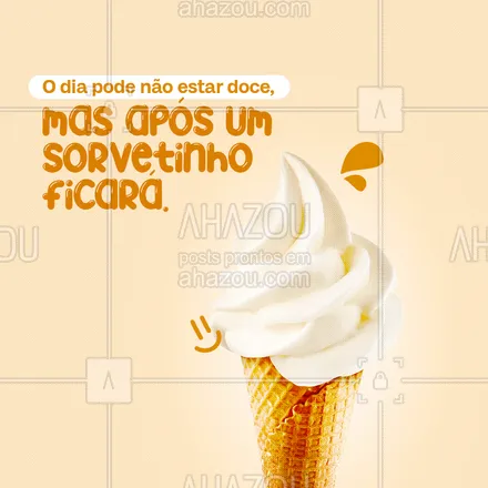 posts, legendas e frases de gelados & açaiteria para whatsapp, instagram e facebook: Não perca tempo e venha para a nossa sorveteria se deliciar com um bom sorvete. 🍨💜 #ahazoutaste #gelados #icecream #sorvete #sorveteria