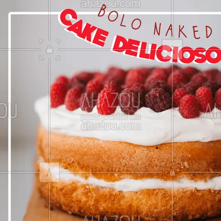 posts, legendas e frases de doces, salgados & festas para whatsapp, instagram e facebook:  Agora na confeitaria temos bolo Naked Cake. Você merece um bolo chique de confeitaria com um sabor diferente daqueles que estamos acostumados. Temos sabores e combinações especiais. Veja nosso cardápio, entre em contato.
#ahazoutaste  #confeitaria #bolochique #sabores #nakedcake #novidade