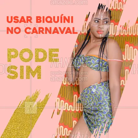 posts, legendas e frases de moda praia para whatsapp, instagram e facebook: Modelos lindos e diferentes para compor o look ou fantasia de carnaval, vem dar uma olhadinha ??

#modelos #biquínis #ahazou #moda #praia #bloquinho #carnaval #folia #fantasia #maiô 