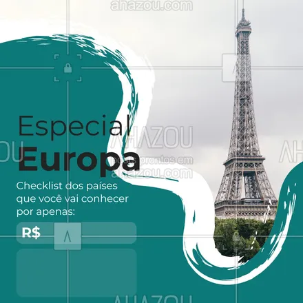 posts, legendas e frases de agências & agentes de viagem para whatsapp, instagram e facebook: Você não vai ficar de fora dessa Eurotrip, né?! ?✈
#eurotrip #viagem #AhazouTravel   #viageminternacional  #trip  #agenciadeviagens  #agentedeviagens 