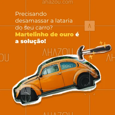 posts, legendas e frases de estética automotiva & lavajato para whatsapp, instagram e facebook: Seu carro como novo! Traga seu veículo! #AhazouAuto #automotivos #martelinhodeouro #carros #esteticaautomotiva
