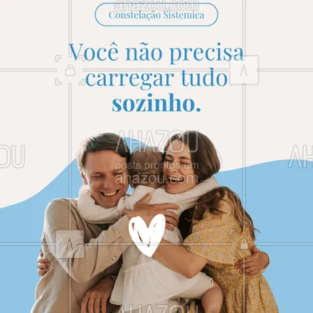 posts, legendas e frases de terapias complementares para whatsapp, instagram e facebook: Às vezes, o que sentimos nem é nosso — é algo que carregamos por amor ao nosso sistema familiar.
A Constelação Sistêmica nos ajuda a devolver o que não é nosso e resgatar o nosso lugar.
💫 Uma nova forma de olhar pra sua história está te esperando.
#constelacaosistemica #liberacaodeemocao #curasistemica #autocura #familiaeorigem
