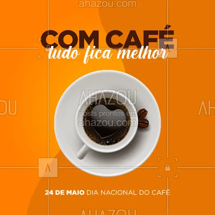 posts, legendas e frases de cafés para whatsapp, instagram e facebook: Por isso, a regra é simples: sempre comece o dia com um bom café! 🥰☕
#diadocafé #ahazoutaste #café  #cafeteria  #coffeelife  #coffee 