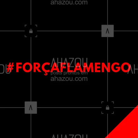 posts, legendas e frases de posts para todos para whatsapp, instagram e facebook: Hoje não temos time, a bola não rola e a rivalidade não existe. Hoje somos Flamengo e somos um só! #forçaflamengo #ahazou 