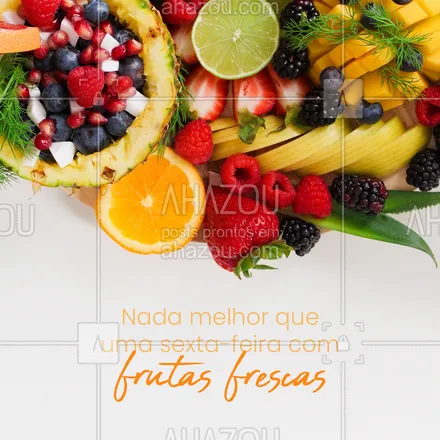 posts, legendas e frases de hortifruti para whatsapp, instagram e facebook: Hoje é dia de frutas fresquinhas! Estamos te esperando ? #ahazoutaste  #frutas #vidasaudavel #qualidade #hortifruti #organic #alimentacaosaudavel