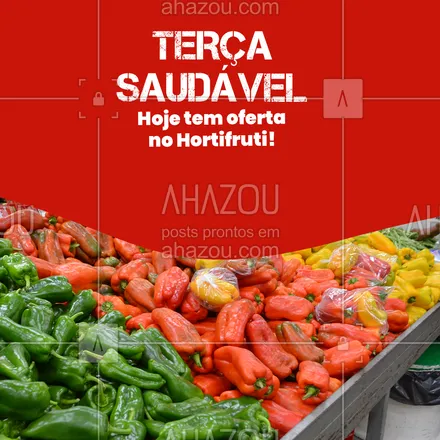 posts, legendas e frases de hortifruti para whatsapp, instagram e facebook: Quanto mais promoção, mais saúde, por favor! Terçou com desconto no hortifruti, aproveite! #ahazoutaste #hortifruti #organic #qualidade #alimentacaosaudavel #vidasaudavel #mercearia #frutas #terçasaudável #promoção