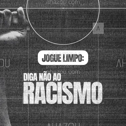 posts, legendas e frases de posts para todos para whatsapp, instagram e facebook: Até quando isso será considerado "normal"? Não basta não ser racista, é preciso ser antirracista. Vamos até o fim contra o racismo! ✊🏾🔥 #ahazou #frasesmotivacionais  #motivacionais  #motivacional   #quote #racismonão #consciencia #futebol
