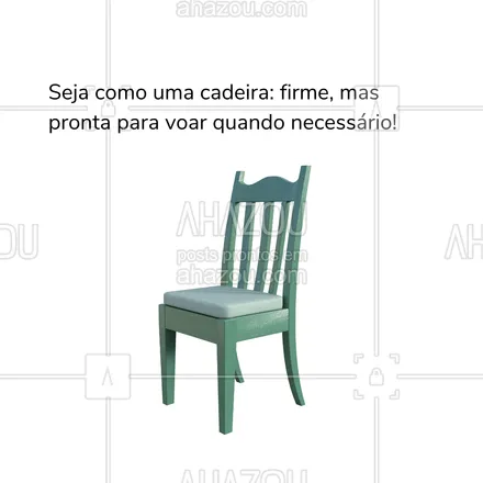 posts, legendas e frases de posts para todos para whatsapp, instagram e facebook: Firme quando precisa, mas preparada pra voar na direção certa quando a paciência acaba! 🪑💣
#ahazou #meme #cadeira #usaacadeira #cadeirada 