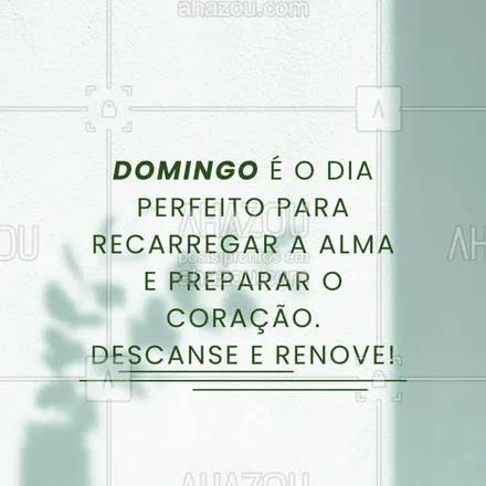 posts, legendas e frases de posts para todos para whatsapp, instagram e facebook: Use o domingo para cuidar de você e se preparar para a semana que vem cheia de oportunidades.
#domingo #motivacao #recarga #autoamor #frasesmotivacionais #vibespositivas