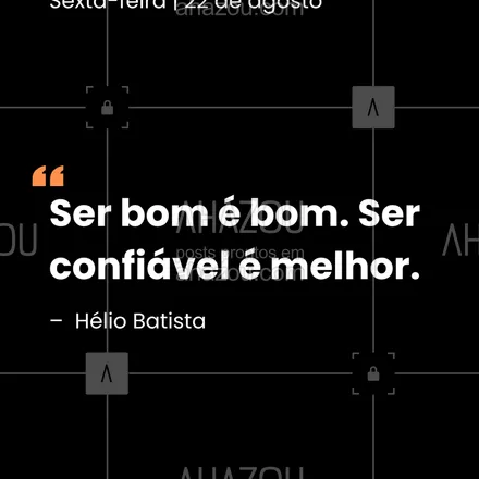 posts, legendas e frases de  para whatsapp, instagram e facebook: Valorize a confiança. Isso é o ativo mais caro do mercado. 💎🛡️ #Reputação #ConfiançaNoNegócio