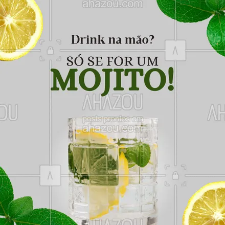 posts, legendas e frases de bares para whatsapp, instagram e facebook: Com certeza a sua noite vai ficar mais especial após você tomar o nosso mojito! 🍹
#drinks #ahazoutaste #bar  #cocktails  #lounge  #mixology  #pub 