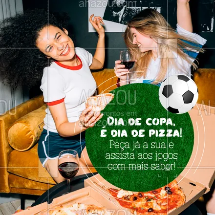 posts, legendas e frases de pizzaria para whatsapp, instagram e facebook: Copa do mundo e pizza são duas coisas que combinam demais! Assista aos jogos com nossos combos exclusivos para você torcer com a galera. Entre em contato e confira!


#ahazoutaste #pizzaria  #pizzalovers  #pizzalife  #pizza 