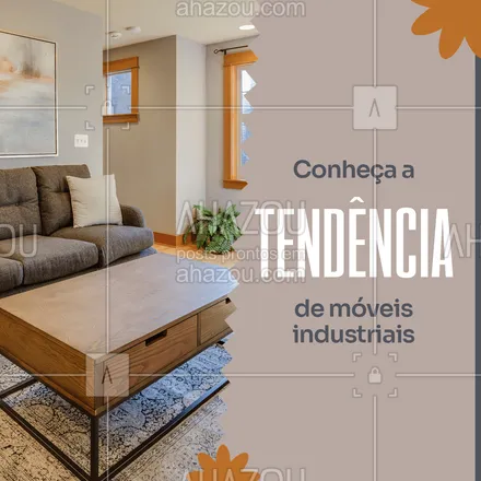 posts, legendas e frases de móveis planejados, arquitetura, design & decoração para whatsapp, instagram e facebook: O que acha das decorações com ferro?
A tendência de móveis industriais é sobre isso.
Deixe seu ambiente luxuoso e moderno utilizando móveis com ferros a mostra.
O resultado fica incrível.
#AhazouPlanejados, #AhazouArquitetura, #AhazouDecora #moveisindustriais #tendencia #dicas #curiosidades