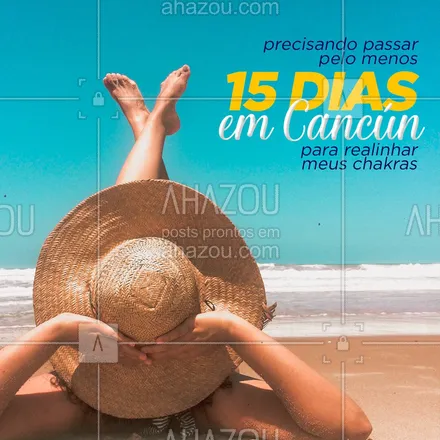 posts, legendas e frases de agências & agentes de viagem para whatsapp, instagram e facebook:  Quem tá comigo nessa? ???
#cancun #chakras #AhazouTravel  #agenciadeviagens #agentedeviagens #viajar