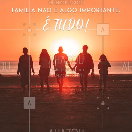 posts, legendas e frases de assuntos gerais de beleza & estética para whatsapp, instagram e facebook: A família é um grande tesouro!
#diadafamilia #ahazou #familia