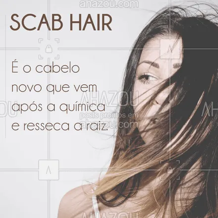 posts, legendas e frases de cabelo para whatsapp, instagram e facebook: O scab hair é muito comum durante a transição (na raiz), causando problemas de porosidade, ressecamento e sumiço dos cachos! Agende sua hidratação e devolva a vida do seu cabelo.
#cabelos #porosidade #ahazou #scabhair #AhazouBeauty 