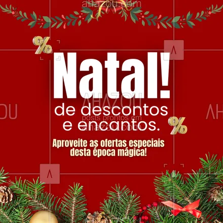 posts, legendas e frases de para whatsapp, instagram e facebook: O Natal chegou trazendo boas energias — e oportunidades incríveis! 🌟
Garanta seus produtos e serviços favoritos com condições especiais e viva essa época com muito estilo e alegria.
🎁 Descontos selecionados
💫 Vantagens exclusivas
🎀 Tempo limitado
Venha aproveitar e celebrar o Natal com grandes vantagens! 🎄
#Natal #PromoçãoDeNatal #DescontosDeNatal #BoasFestas #FestasDeFimDeAno #CelebreONatal #NatalEspecial #OfertasDeNatal #NatalEncantado