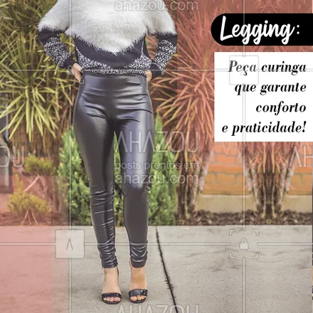 Como usar legging? Dicas para apostar na peça no dia a dia! • Blog