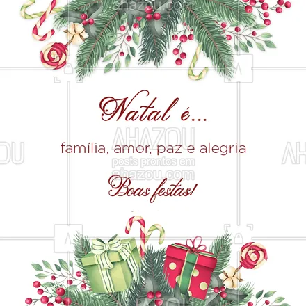 posts, legendas e frases de posts para todos para whatsapp, instagram e facebook: Então é Natal... Celebre a vida, brinde e se cubra de alegria. Feliz  Natal! #natal #feliznatal #bandbeauty #ahazou #boasfestas #fimdeano #anonovo