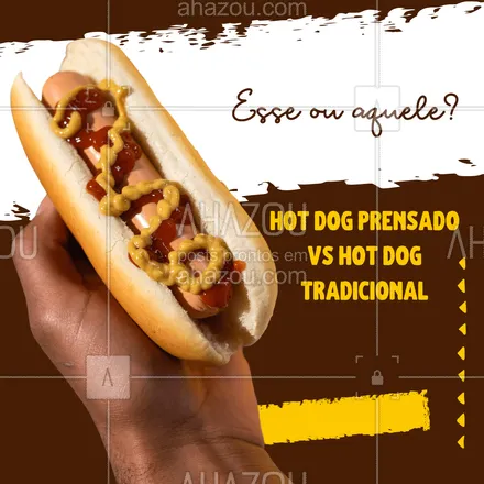 posts, legendas e frases de hot dog  para whatsapp, instagram e facebook: Nessa disputa deliciosa de cachorro-quente, quem leva o seu voto? 😜🌭
#ahazoutaste #cachorroquente  #food  #hotdog  #hotdoggourmet  #hotdoglovers 

