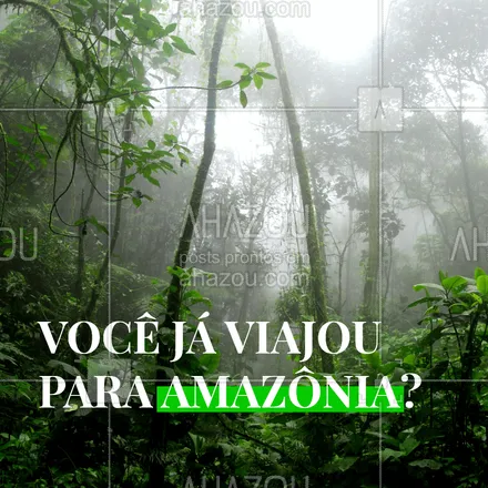 posts, legendas e frases de agências & agentes de viagem para whatsapp, instagram e facebook: Quem conhece sabe que a Amazônia é a definição do ecoturismo pois é a mais importante floresta tropical do mundo. Nela existe o mais rico e preservado ecossistema do planeta pois parte dele ainda não foi tocada pelo homem. É um ótimo passeio para aprender sobre o meio ambiente e se relacionar com a natureza.
#Natureza #AhazouTravel #Dia