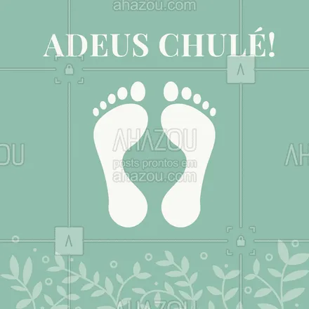 posts, legendas e frases de podologia para whatsapp, instagram e facebook: Venha descobrir a causa do mau odor dos seus pés e tratar! Agende já seu horário. #podologia #ahazou #pes #chule