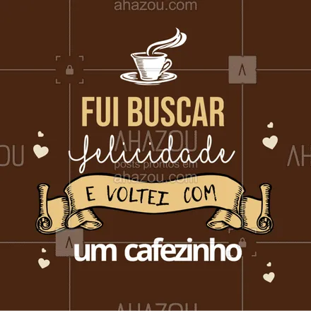 posts, legendas e frases de cafés para whatsapp, instagram e facebook: Um cafézinho é bom demais! ☕ #cafe #ahazoutaste #cafezinho #motivacional