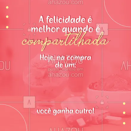 posts, legendas e frases de gelados & açaiteria para whatsapp, instagram e facebook: Divida com quem é importante para você e celebre o dia da melhor maneira possível. #ahazoutaste #cupuaçú #gelados #sorvete #açaí