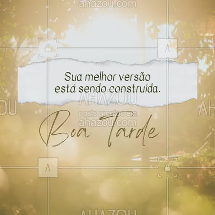 posts, legendas e frases de  para whatsapp, instagram e facebook: Cada desafio enfrentado e cada vitória conquistada moldam quem você está se tornando. 💪 #boatarde #autoestima #crescimento