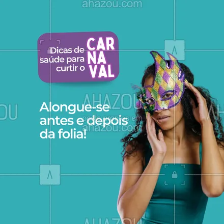 posts, legendas e frases de assuntos variados de Saúde e Bem-Estar para whatsapp, instagram e facebook: Antes de cair na dança, estique-se como uma verdadeira passista! O alongamento previne lesões e deixa você pronto para arrasar nos passos de samba. Depois da folia, não esqueça de dar um descanso merecido às suas pernas. 💃🕺
#Alongamento #Samba #Carnaval #AhazouSaude #bemestar  #cuidese  #qualidadedevida  #viverbem 