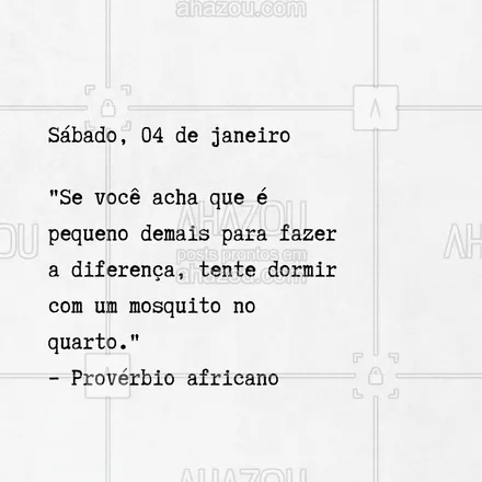 posts, legendas e frases de posts para todos para whatsapp, instagram e facebook: 😂 Quem nunca foi derrotado por um mosquito na madrugada, não sabe o que é resiliência! 💪🐜
✨ Pequeno, sim, mas com impacto gigante – assim como você pode ser. 🚀 #Humor #MosquitoDaMadrugada #ahazou #frasesmotivacionais #motivacionais #motivacional #frasedodia