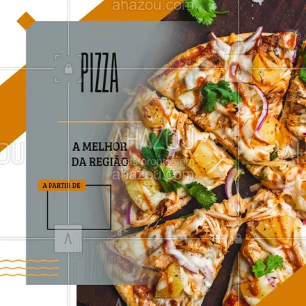 posts, legendas e frases de pizzaria para whatsapp, instagram e facebook: Que tal fazer aquele pedido de uma pizza maravilhosa hoje heim? A gente tá esperando sua ligação, aproveite nosso valor e faça já o seu pedido! #Pizza#Ahazou #Pizzaria  