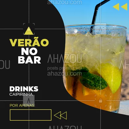 posts, legendas e frases de bares para whatsapp, instagram e facebook: É hora de aproveitar o verão !
Drinks e bebidas com preços especiais. VENHA SE REFRESCAR ?

#veraonobar #ahazou #drinks #caipirinha