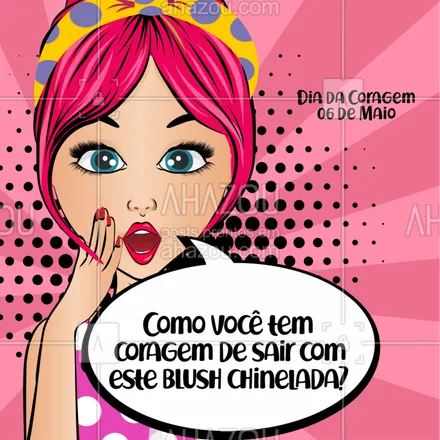 posts, legendas e frases de maquiagem para whatsapp, instagram e facebook: A diferença entre um palhaço e uma diva é um blush! Cuidado, maninas! ? #blush #maquiagem #ahazou #makeup