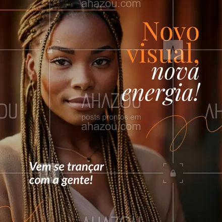 posts, legendas e frases de  para whatsapp, instagram e facebook: Um cabelo trançado muda tudo — o humor, a autoestima e até o jeito de andar 😍
Trabalhamos com amor, técnica e muito cuidado pra você sair se sentindo maravilhosa!
Agende seu horário e venha viver essa transformação 💆‍♀️
#trancas #trancista #autoestima #belezaafro #boxbraids #crochetbraids #twist #poderfeminino #hairstyle #cabeloperfeito